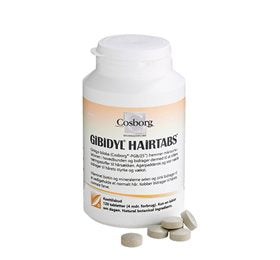 Produktbillede af Cosborg Gibidyl Hairtabs 120 tabletter på tilbud
