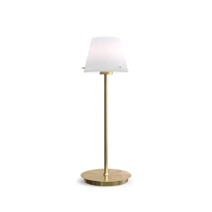 Gil Bordlampe Satin Messing Herstal