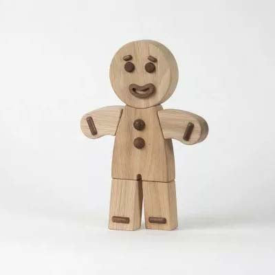 Produktbillede af BoyHood Gingerbread Man eg large i premium kvalitet