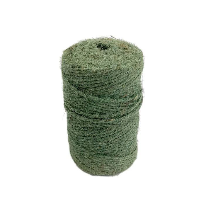 Havesnor jute grøn 55 m.