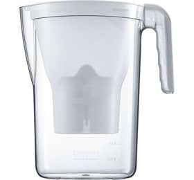 Glaskande 1,4L Hvid m. magnesium filter &bull; 1 stk. X
