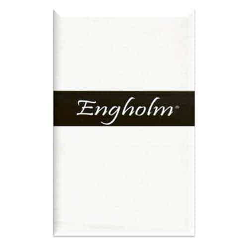 Produktbillede af Engholm Textiles Engholm Junior lagen 140x175 cm hvid i premium kvalitet