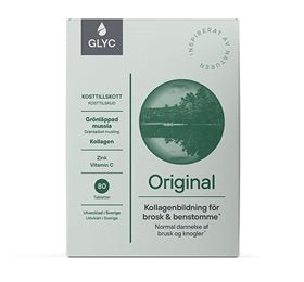 Detaljeret produktbillede af Glyc Original 80 tabletter på tilbud