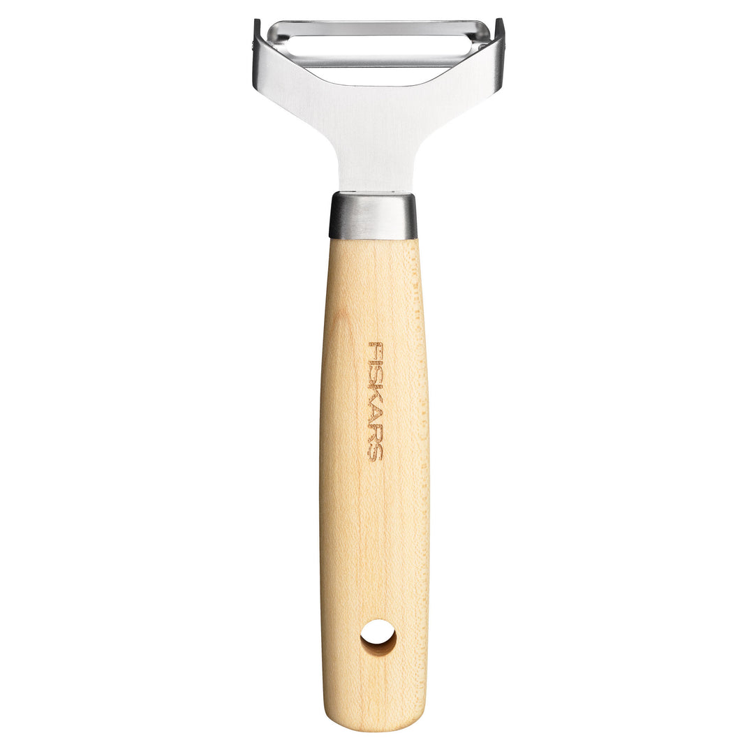 Fiskars Fiskars Folken Y-skræller med bevægelig blad 15 cm ❤ frontbillede (Skræller)