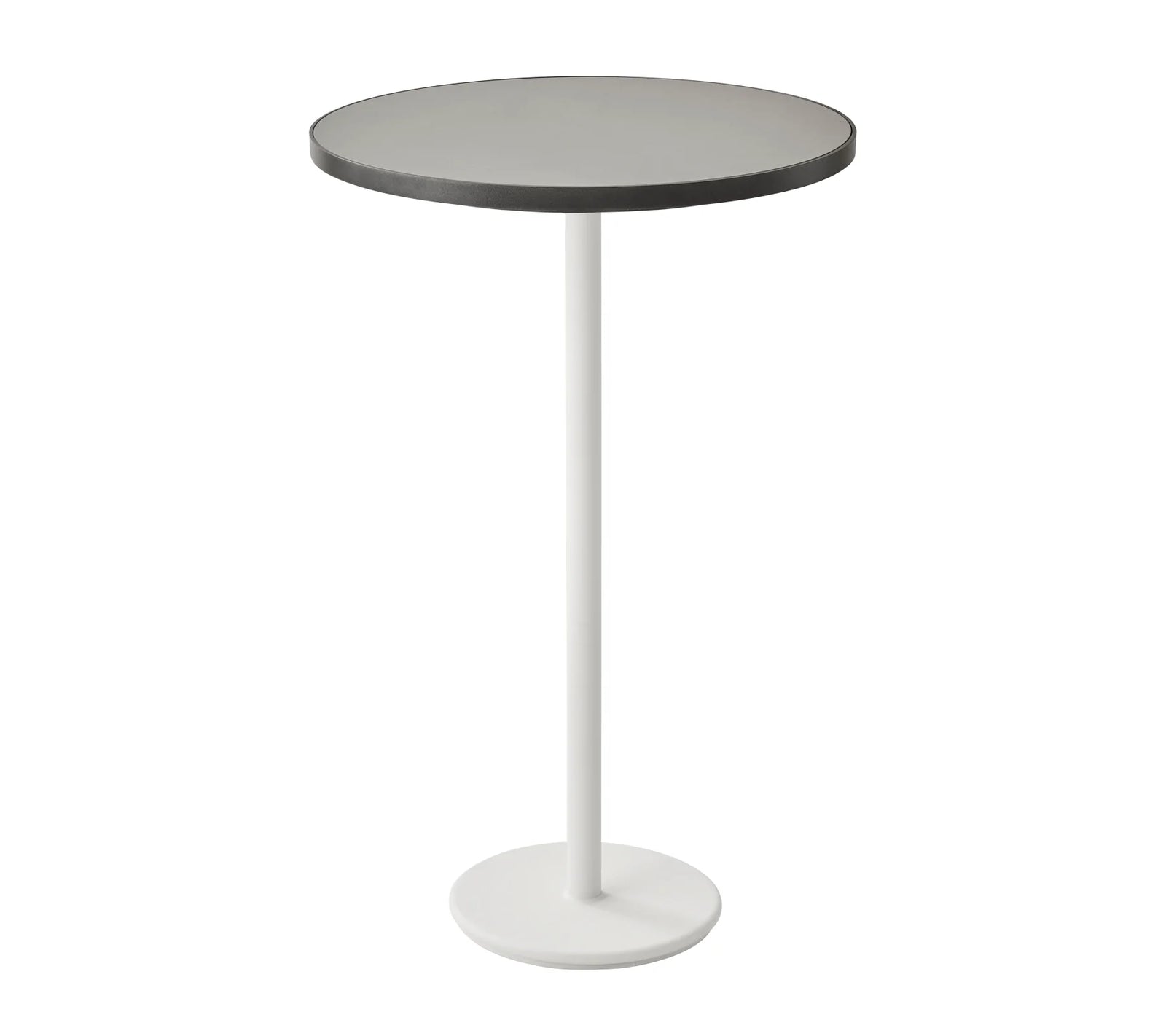 Produktbillede af CANE-LINE GO BARBORD M/LAVE GREY BORDPLADE WHITE ALUMINIUM 102 i premium kvalitet