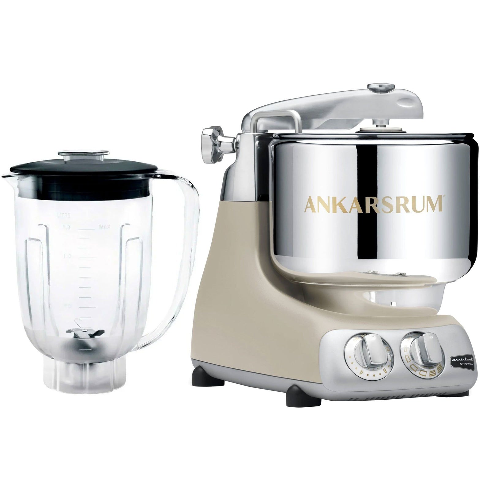 Ankarsrum Ankarsrum AKM 6230 køkkenmaskine + blender, harmony beige ❤ detaljebillede (Røremaskiner)