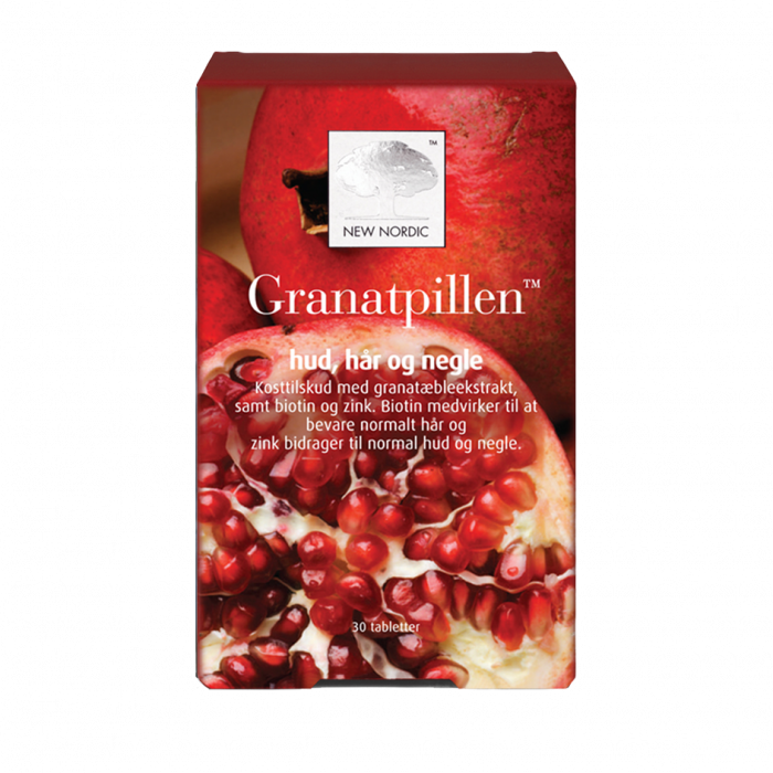 Produktbillede af New Nordic GranatPillen 30 tabl. på tilbud