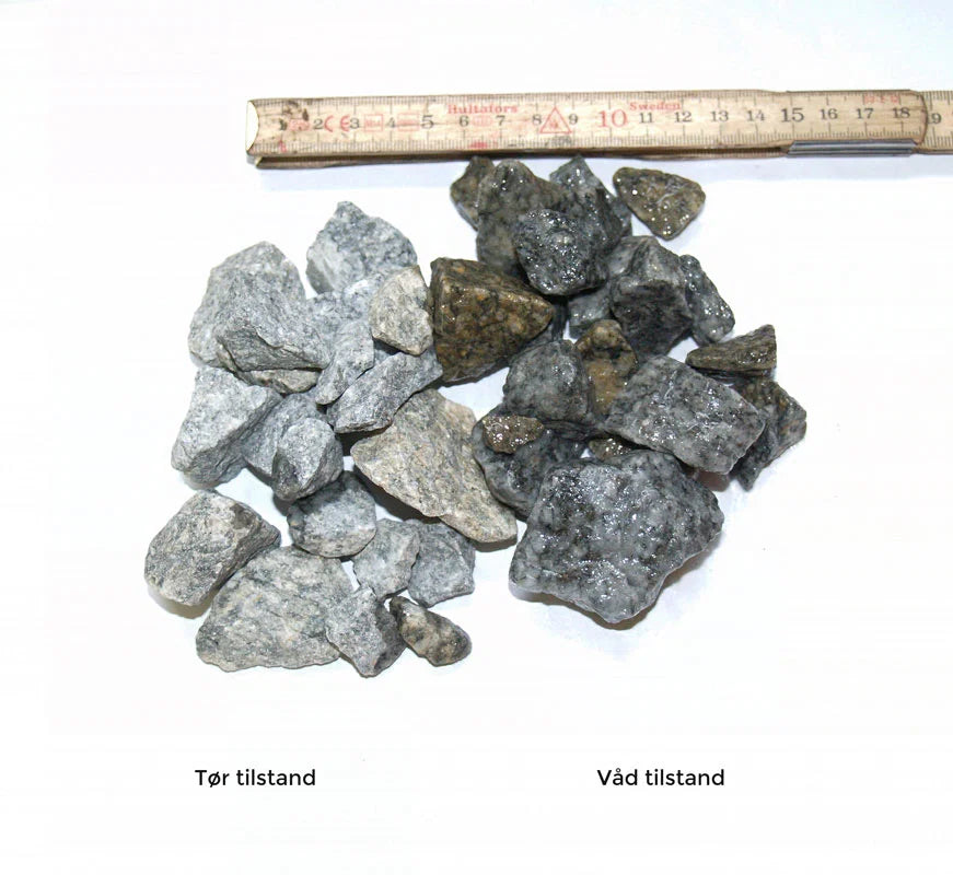 Granitskærver Grå 16/32 1000 kg.