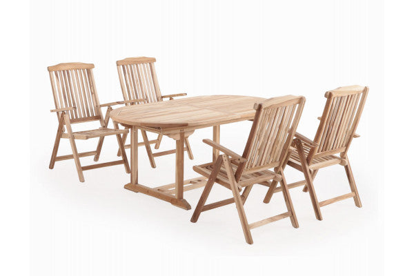Produktbillede af Granada Teak Havemøbelsæt på tilbud i høj kvalitet
