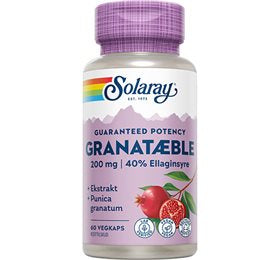 Produktbillede af Solaray Granatæble Ekstrakt 60 kapsler på tilbud
