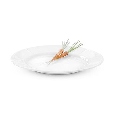 Produktbillede af Rosendahl Grand Cru Tallerken Ø23 cm hvid 4 stk. i premium kvalitet