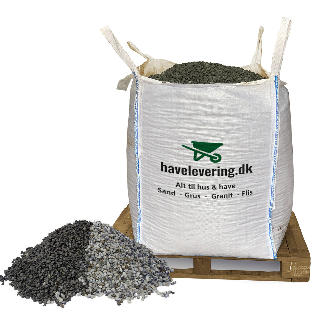 Produktbillede af Granitskærver sort 8 11 mm Gratis fragt i hele DK på tilbud i høj kvalitet