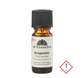 Detaljeret produktbillede af Urtegaarden Grapeolie Ø æterisk 10 ml X på tilbud