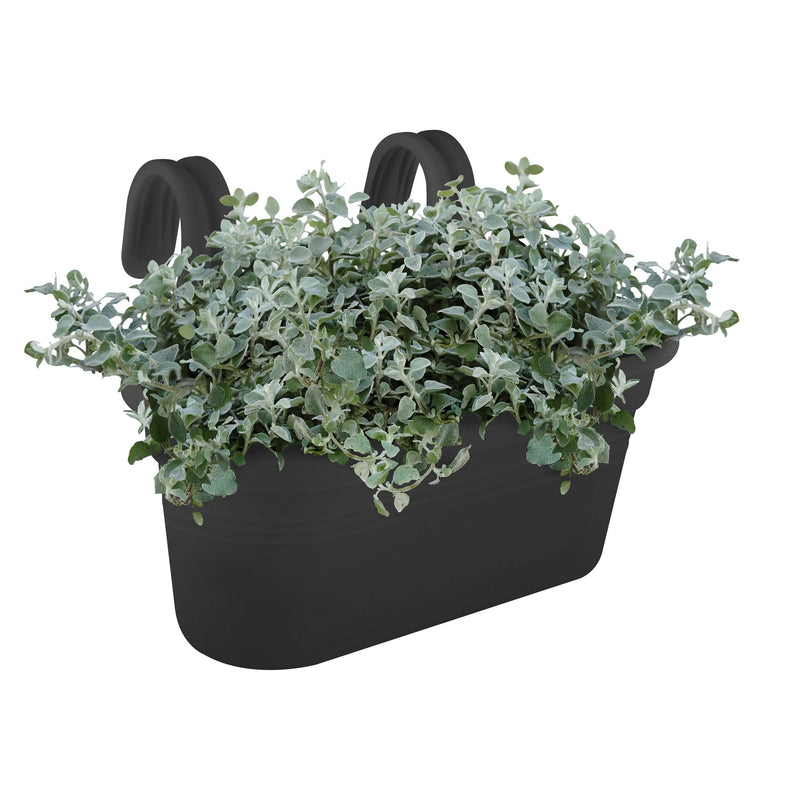 Elho - Green basics altanpotte 36,2 cm easy hanger stor - Living black ❤ Stort online udvalg i Elho ❤ Billig fragt og hurtig levering 2 - 5 hverdage ❤ Varenummer: BGH-36065054523543 / Ean: &