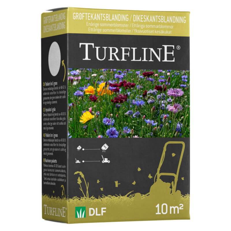 Produktbillede af Turfline grøftekant blomsterfrø 10 m2 på tilbud i høj kvalitet