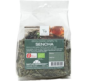 Detaljeret produktbillede af ND Grøn Sencha te Ø 100 g. på tilbud