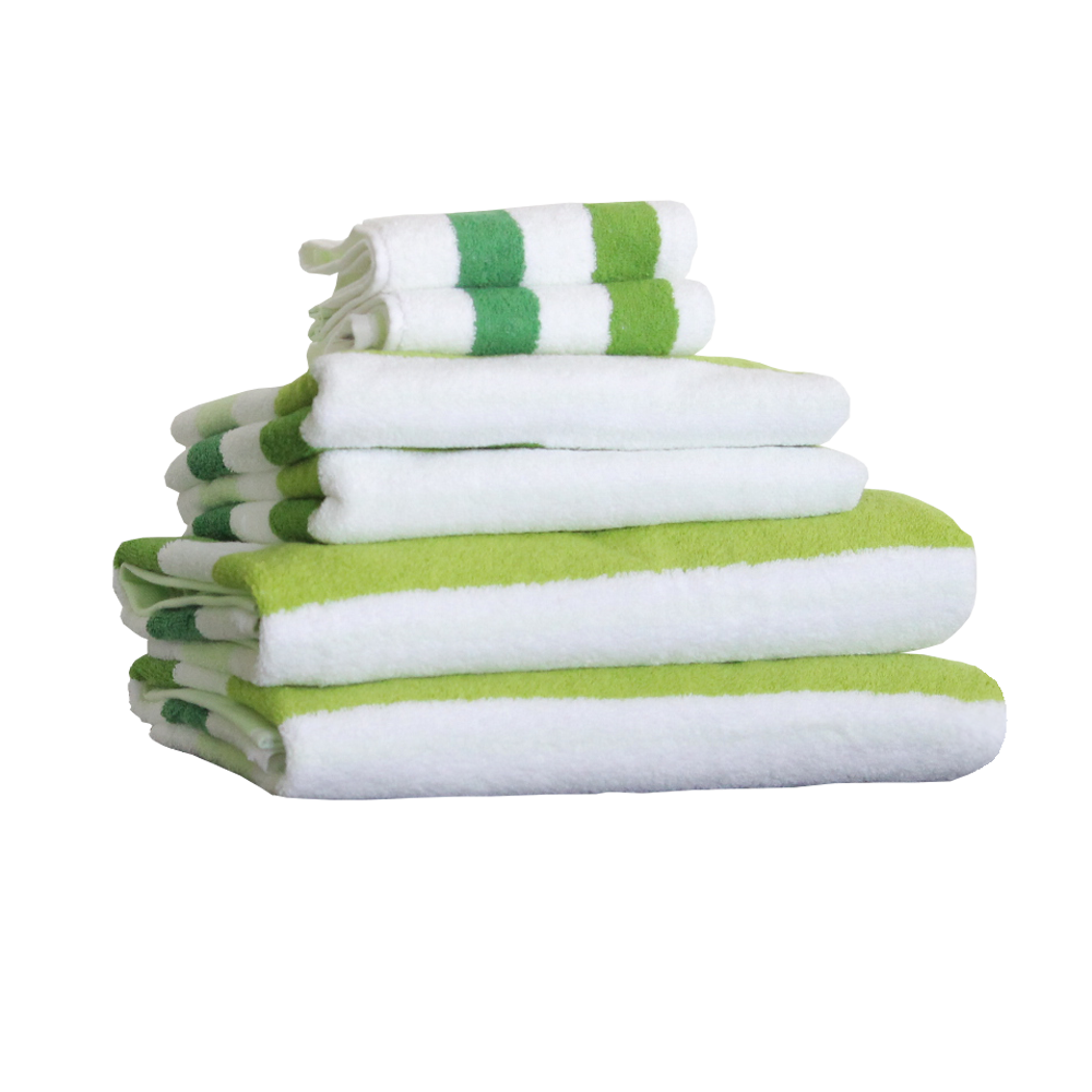 Produktbillede af CLASSIC STRIPES Håndklæde 70x140 cm 50x100 cm på tilbud i høj kvalitet