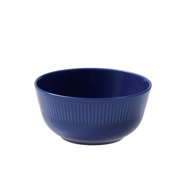 Produktbillede af Aida Groovy skål stentøj blue 1 stk i premium kvalitet