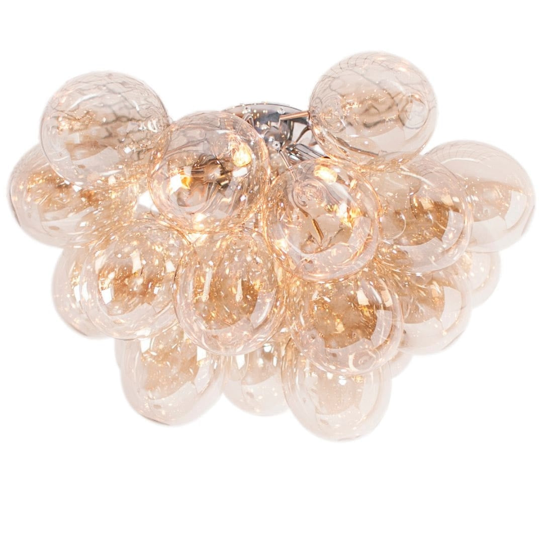 Gross Amber Guld Ø50cm Loftlampe By Rydéns