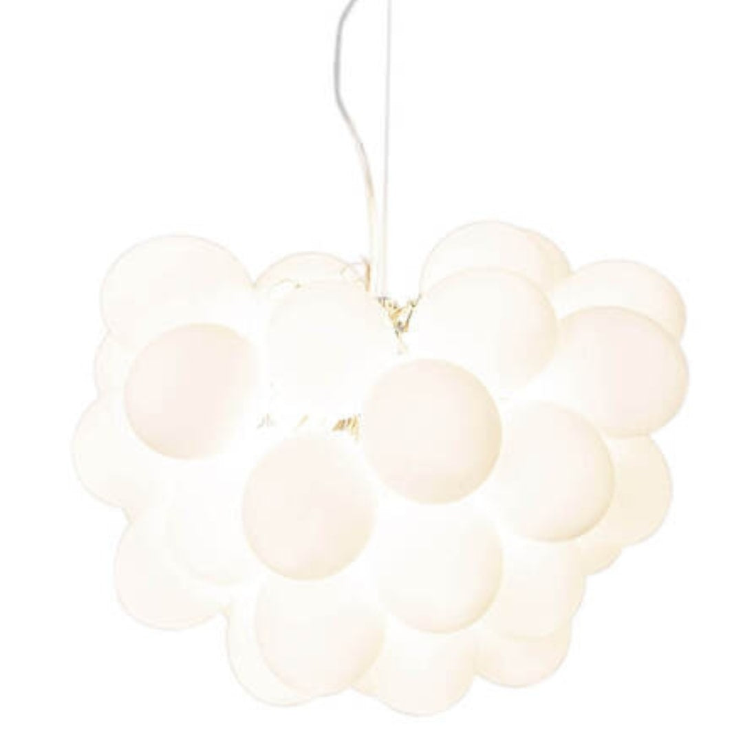 Gross Mat Hvid Ø50cm Pendel By Rydéns