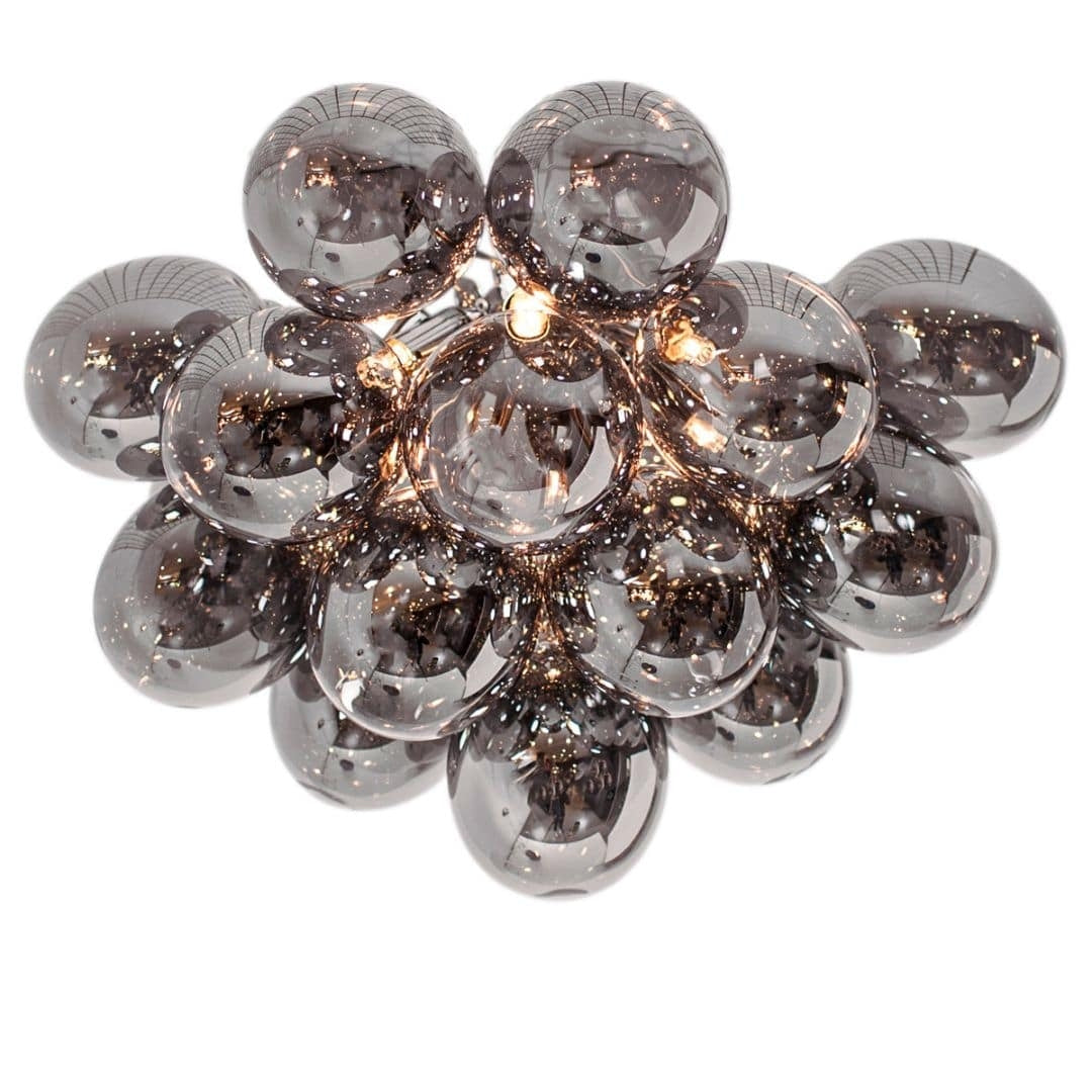 Gross Røggrå Ø50cm Loftslampe By Rydéns