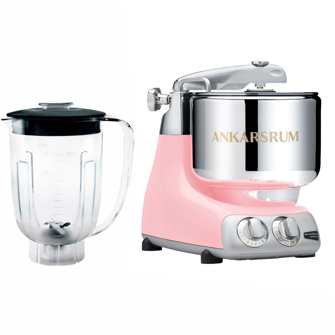 Ankarsrum Ankarsrum Assistent Original AKM6230 Skyet Pink + Tritan Blender ❤ close-up (Røremaskiner)