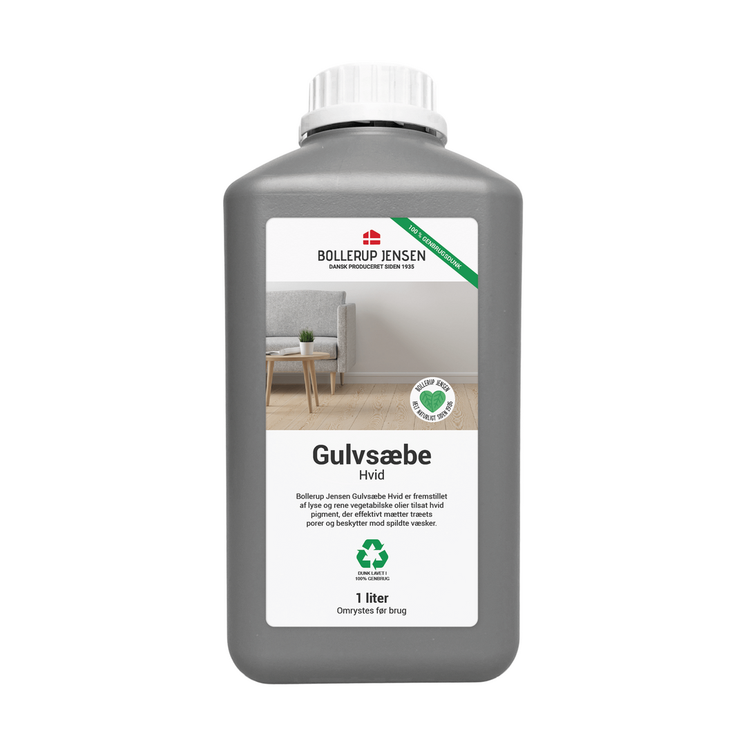 Produktbillede af Gulvsæbe Hvid 1 liter på tilbud i høj kvalitet