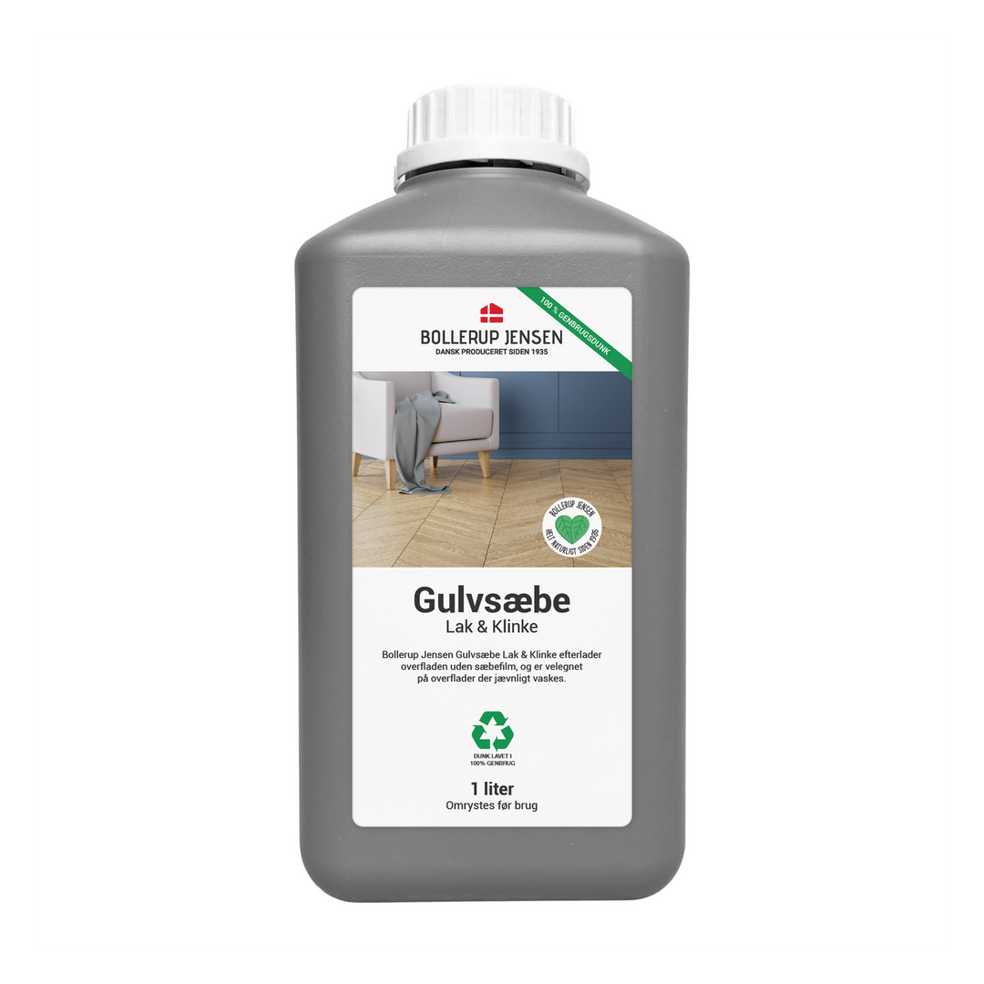 Produktbillede af Gulvsæbe Lak & Klinke 2,5 liter på tilbud i høj kvalitet