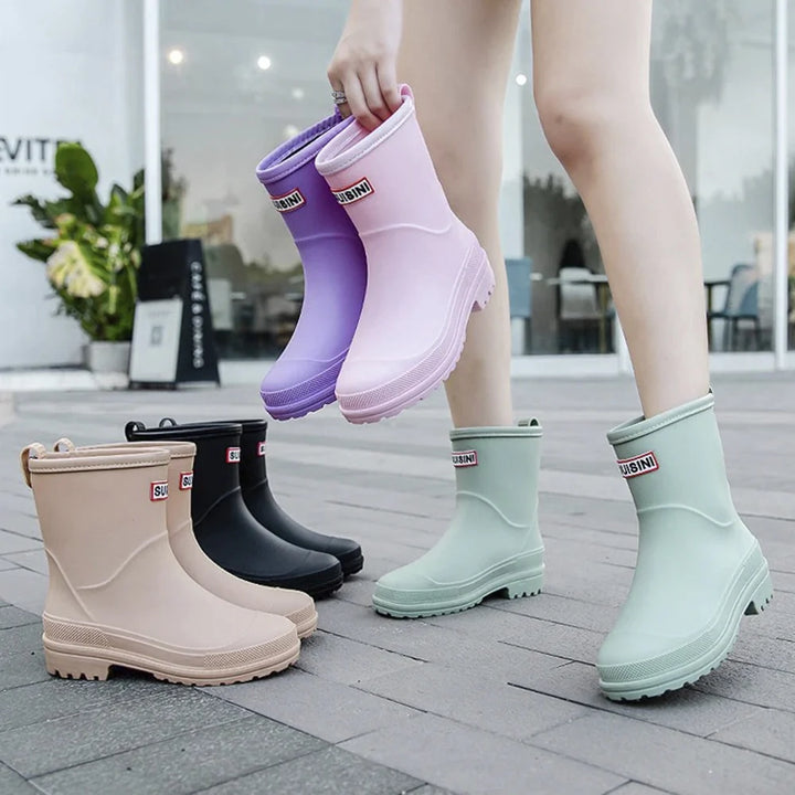 Gummistøvler til Kvinder Model Sort eller Pink Pink 40
