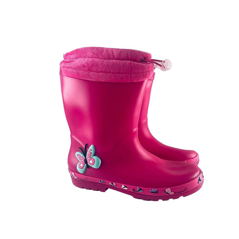 Børne Gummistøvler Røde eller Mørke Blå Rød 31