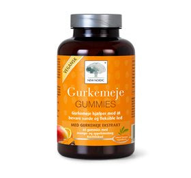 Detaljeret produktbillede af New Nordic Gurkemeje Gummies 60 stk. på tilbud