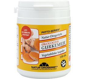 Produktbillede af Natur-Drogeriet Gurkemeje kapsler Ø 150 kap. på tilbud