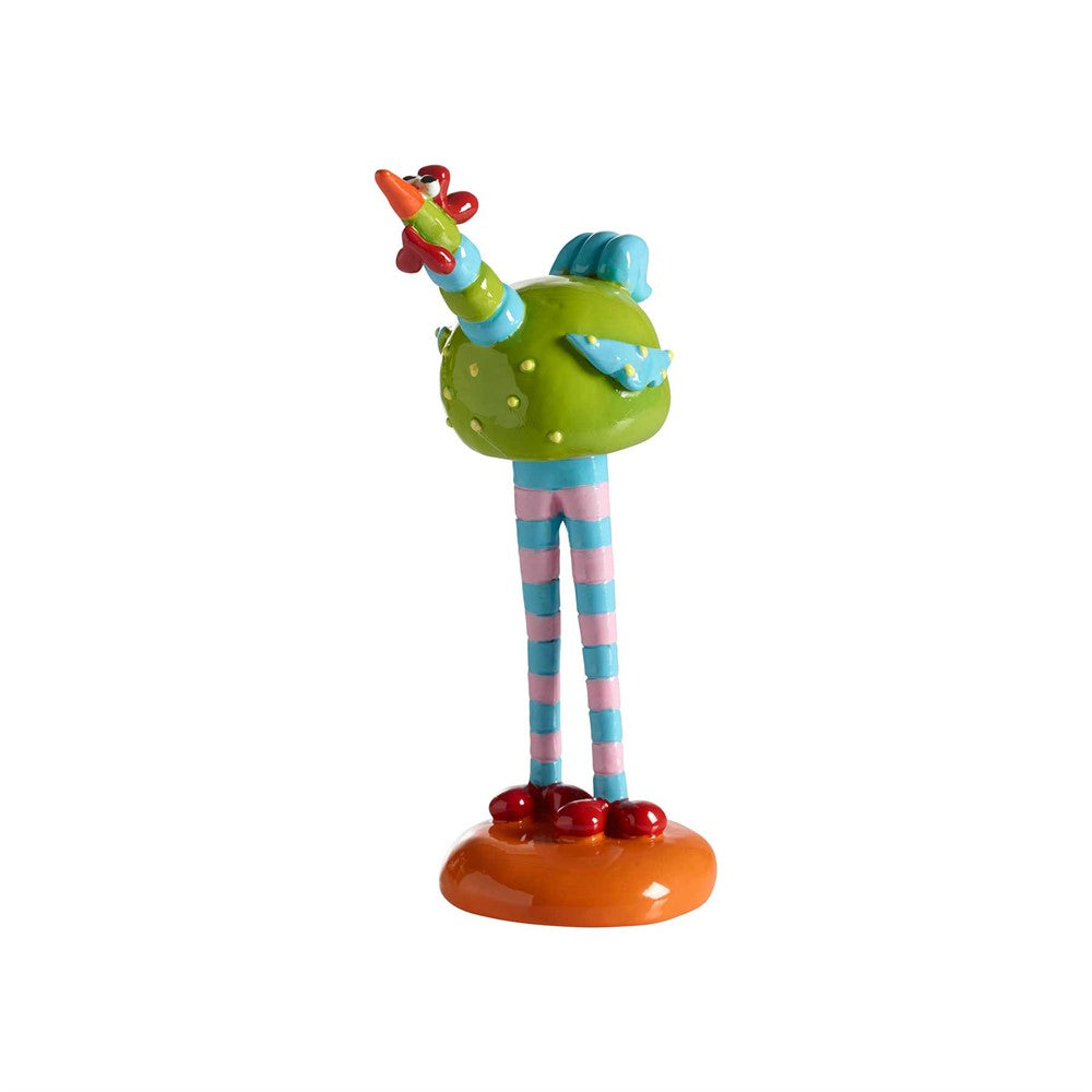 Produktbillede af Nääsgränsgården Gyllenkrok med ben grøn H.17cm i premium kvalitet