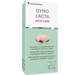 Produktbillede af Vitabalans GynoLact vaginaltablet 8 tab. på tilbud