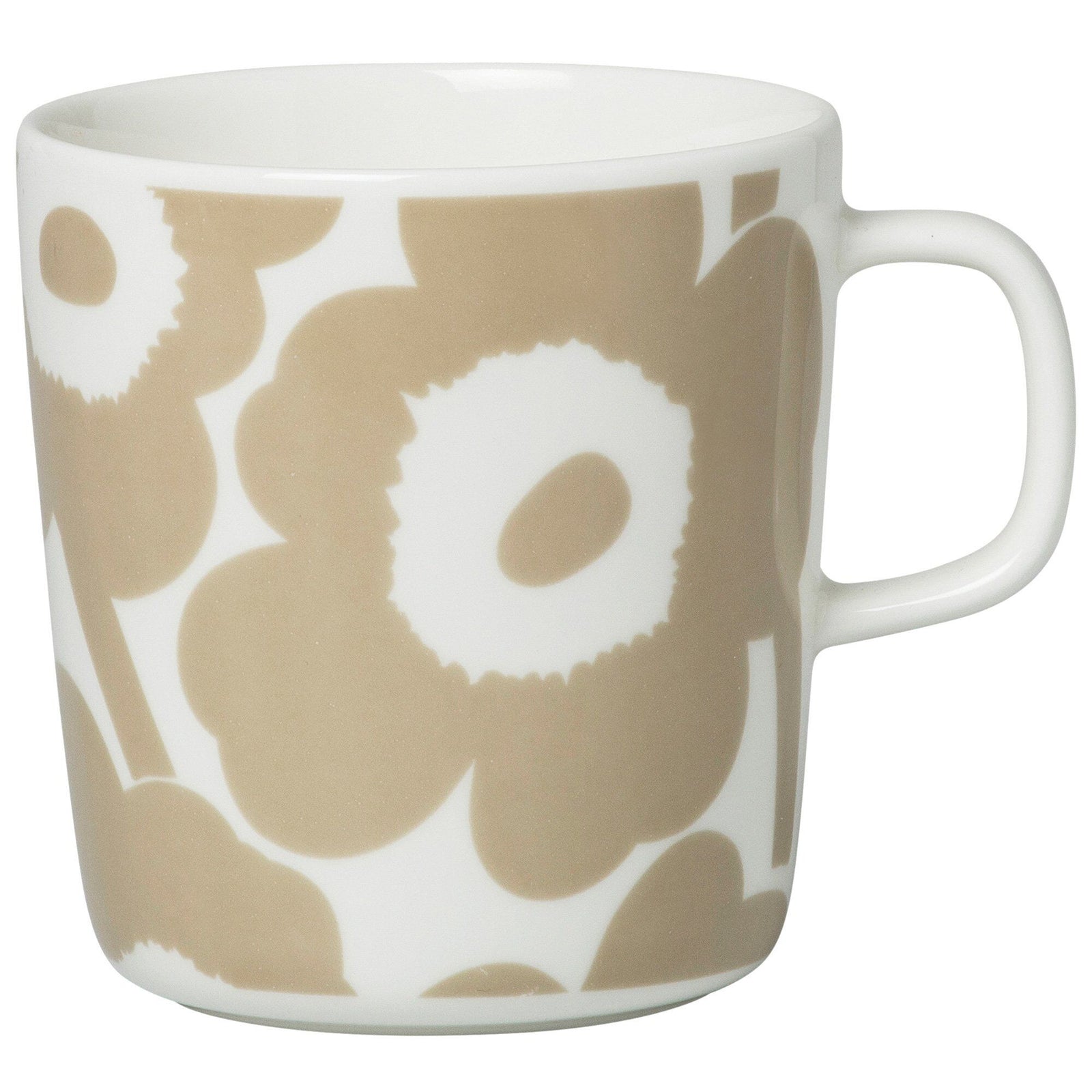 Marimekko Marimekko OIVA krus, 4 dl., unikko/beige ❤ detaljebillede (Krus)