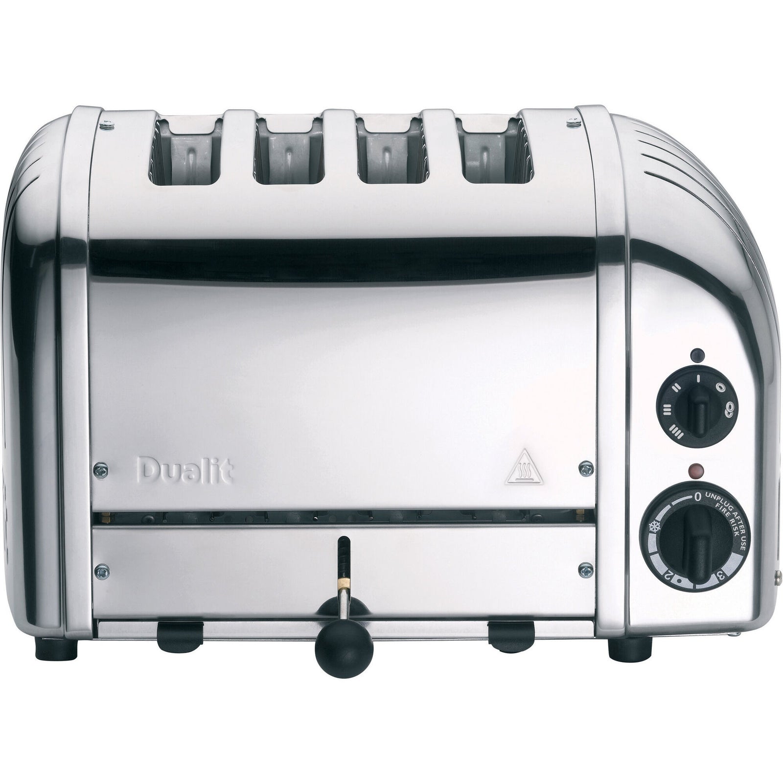 Dualit Dualit Newgen 4 slice toaster, krom – close-up (Brødristere)