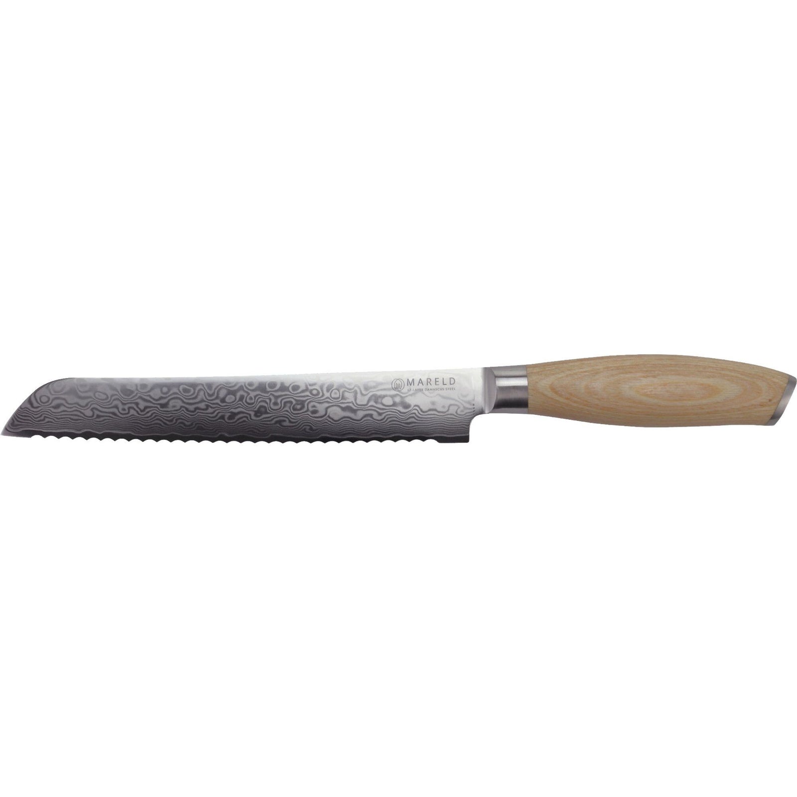 Mareld Mareld Akio brødkniv, 20 cm – billede i brug (Brødknive)