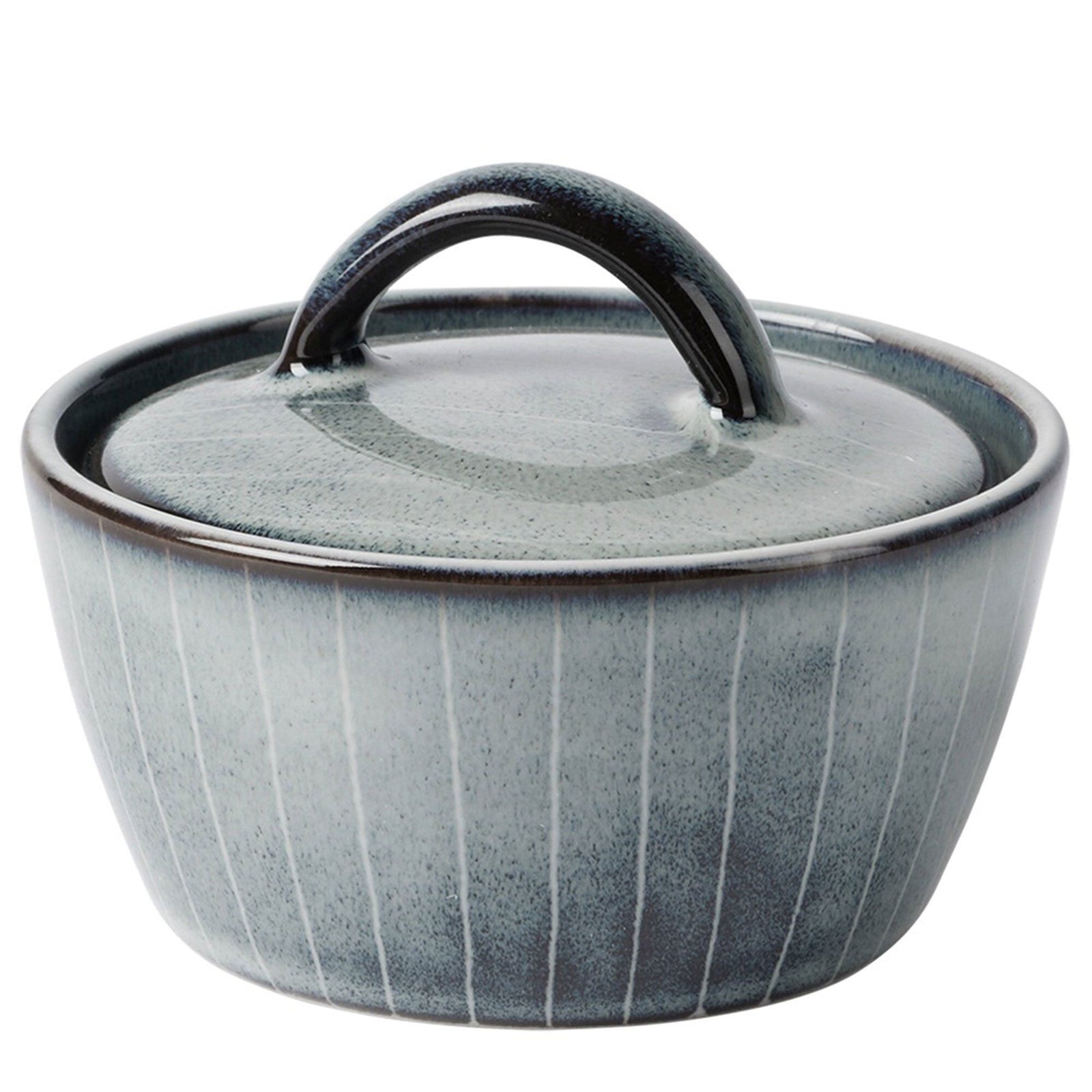 Broste Broste Nordic skål med låg, sea ❤ produktbillede i kategorien Skål
