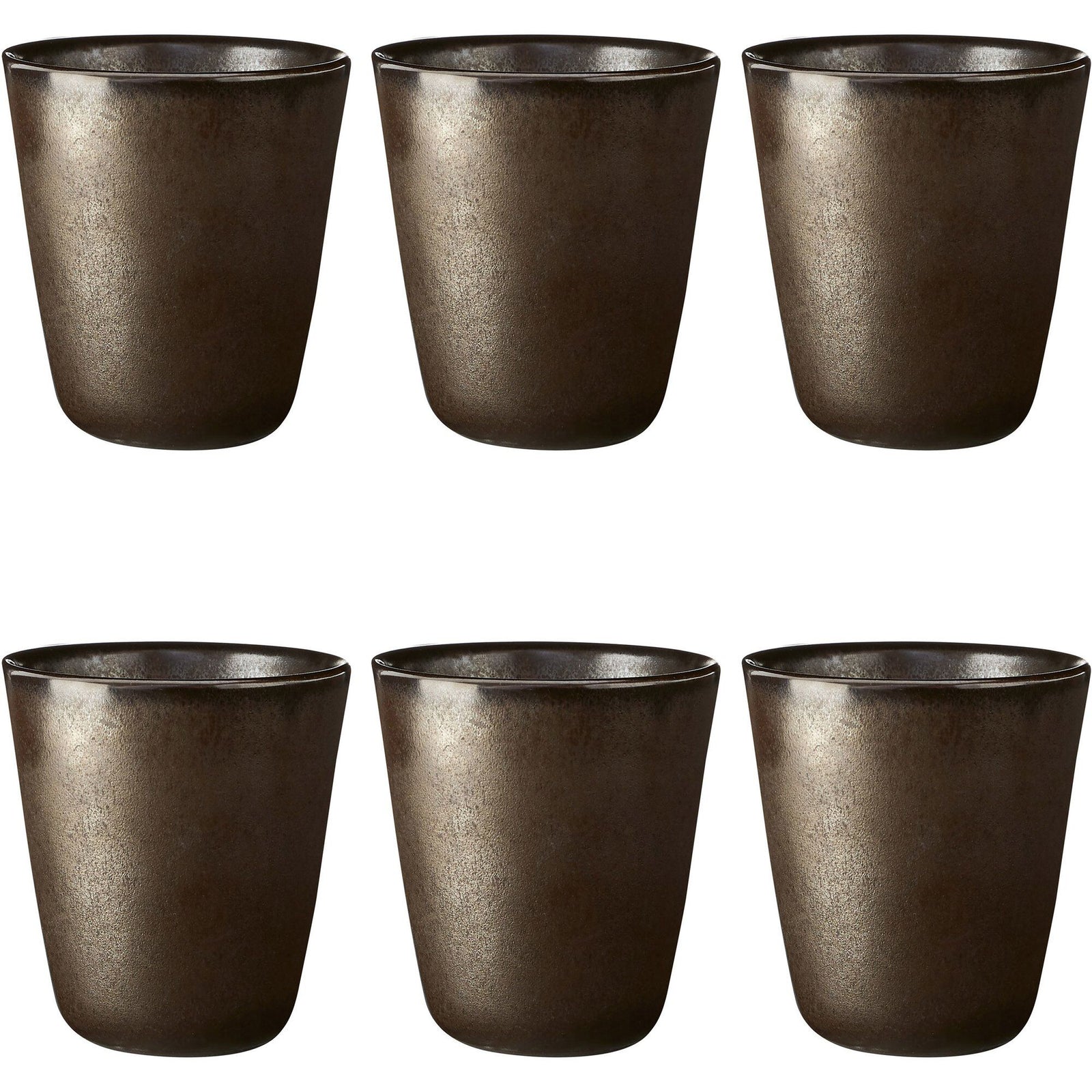 Aida Aida RAW krus, metallic brown, 6 stk ❤ produktfoto (Krus)