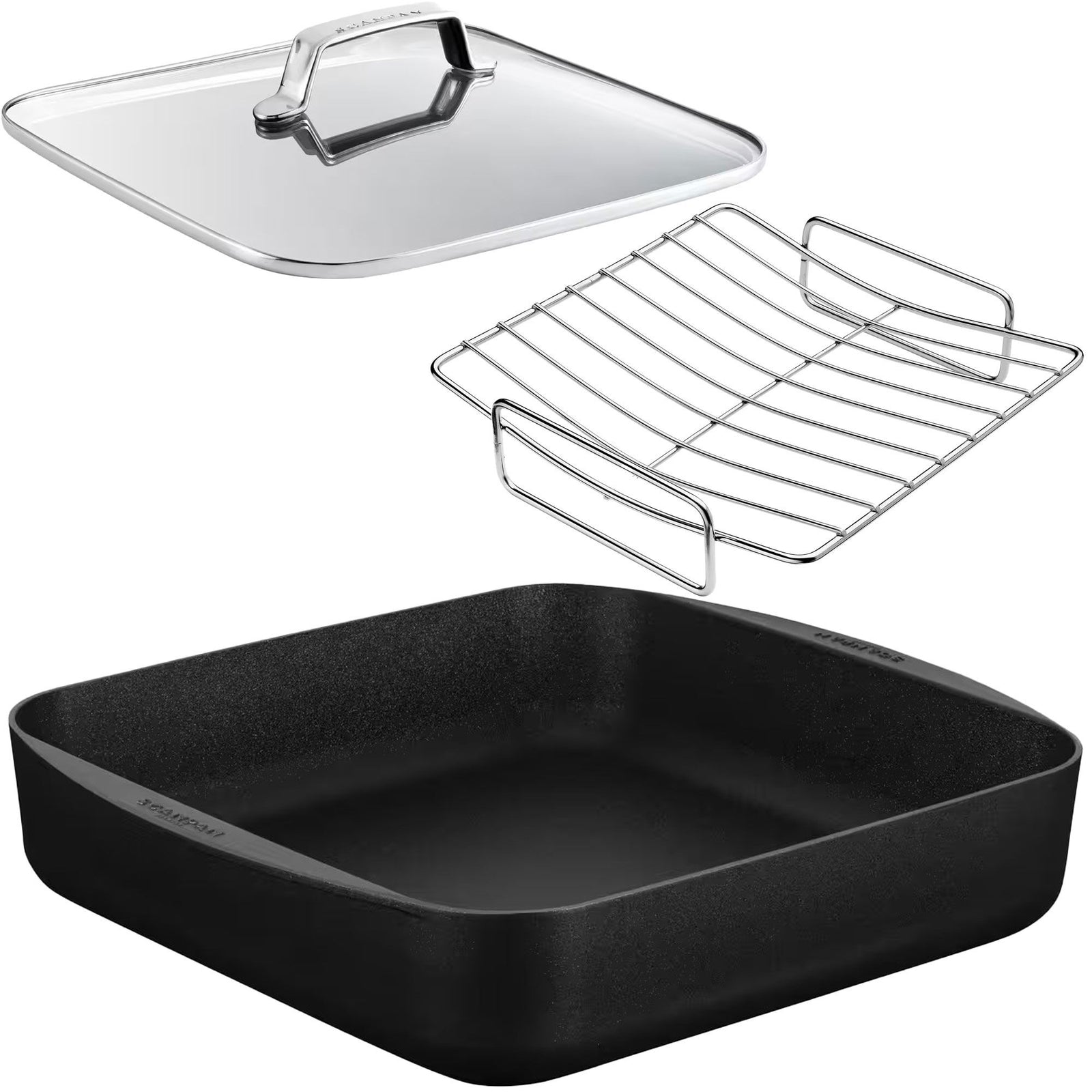 Scanpan Scanpan TechnIQ bradepande sæt 3 dele – billede i brug (Langpande)