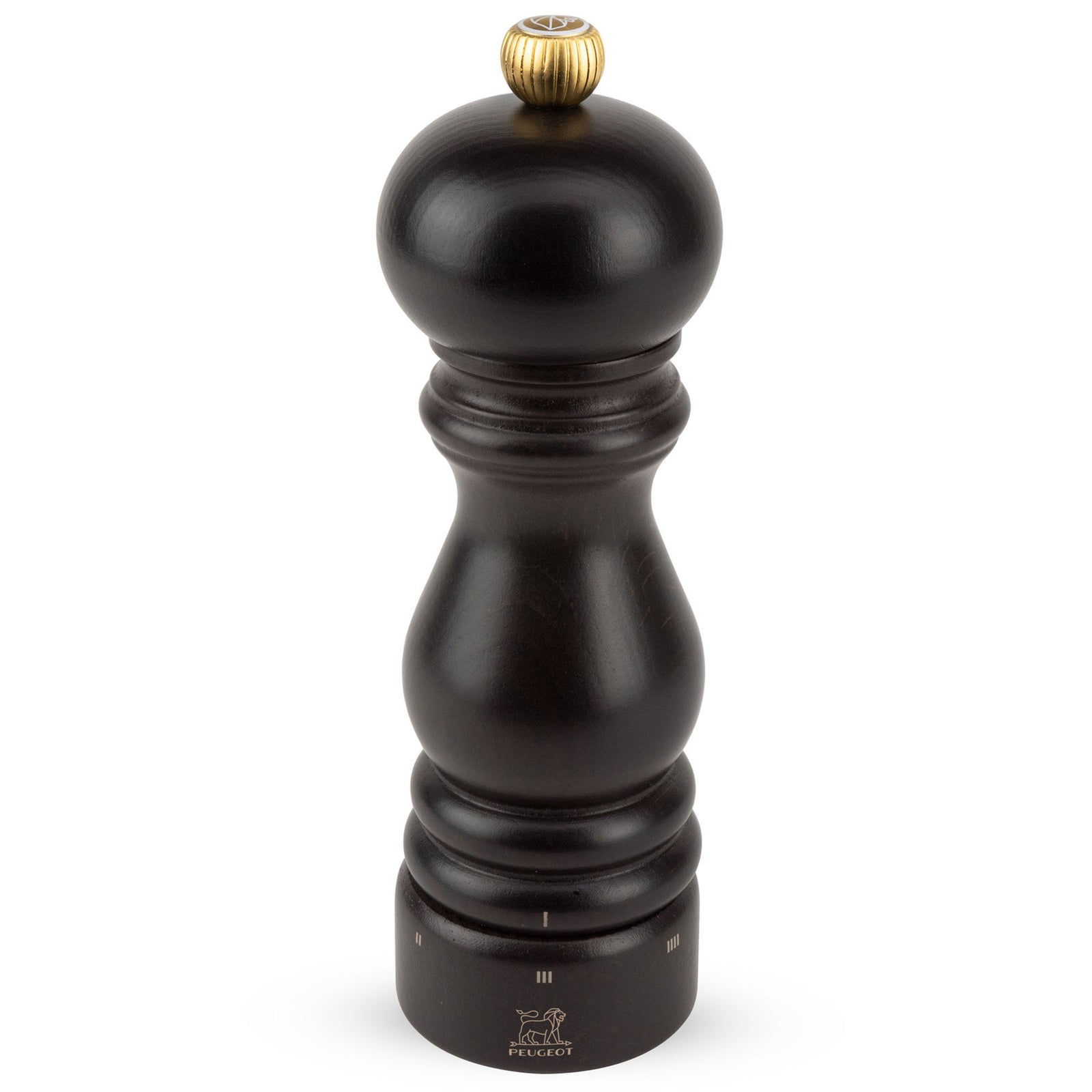 Peugeot Peugeot Paris uSelect Z Saltkværn 18 cm, chokoladebrun – frontbillede (Saltkværn)