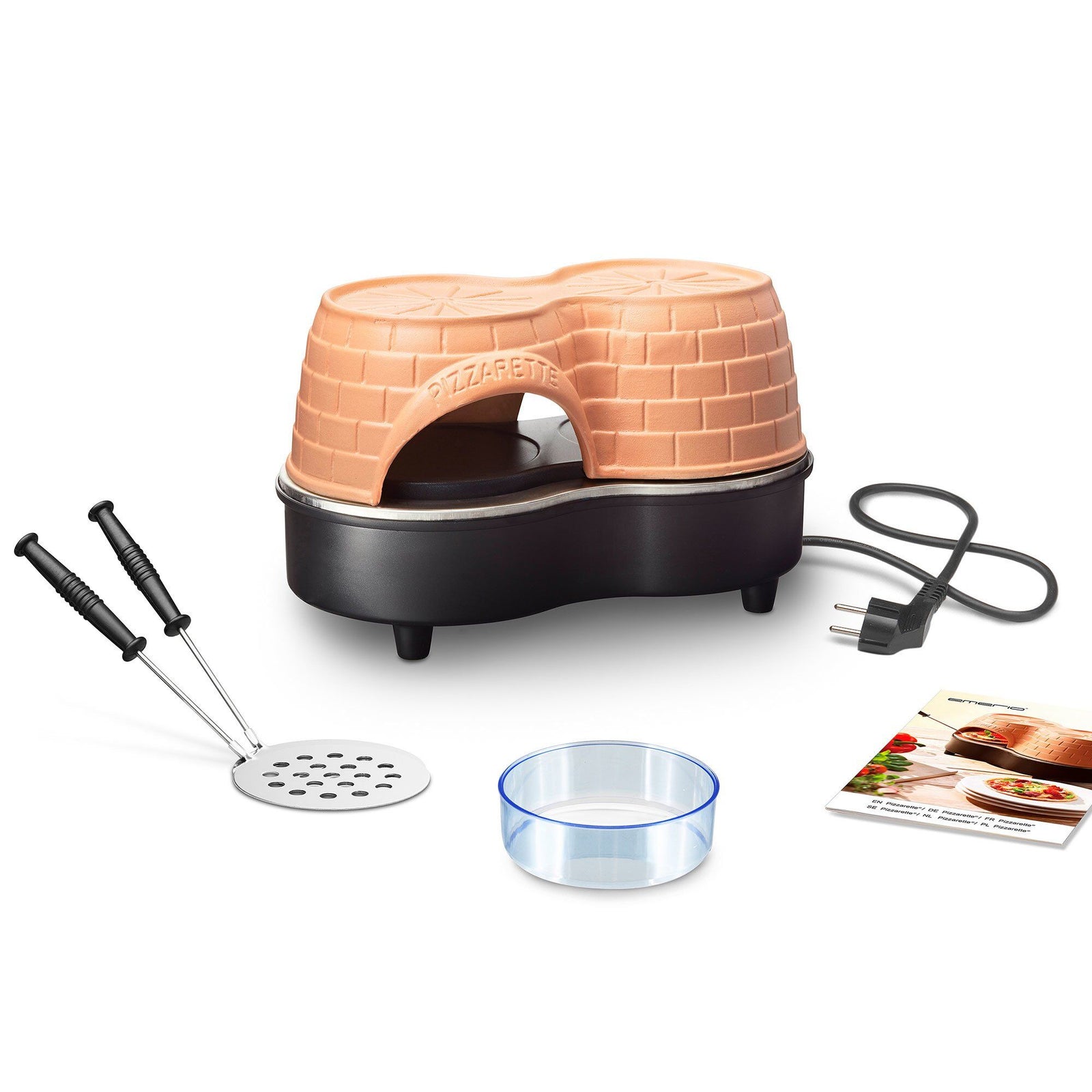 Emerio Emerio Pizzarette minipizzaovn til 2 pizzaer ❤ billede i brug (Pizza Maker)