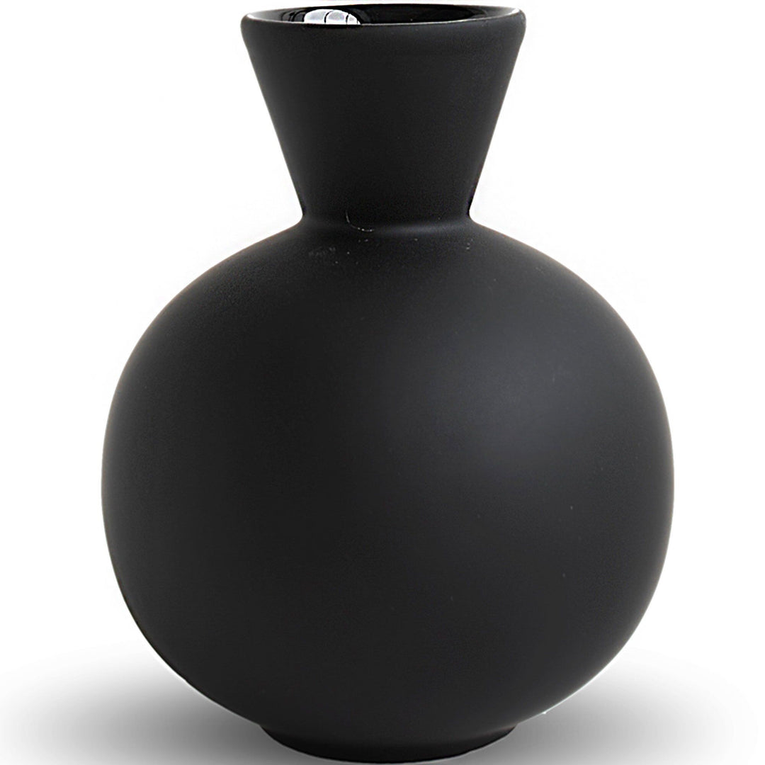 Cooee design Cooee design Trumpet vase, 16 cm, sort ❤ billede i brug (Vase)