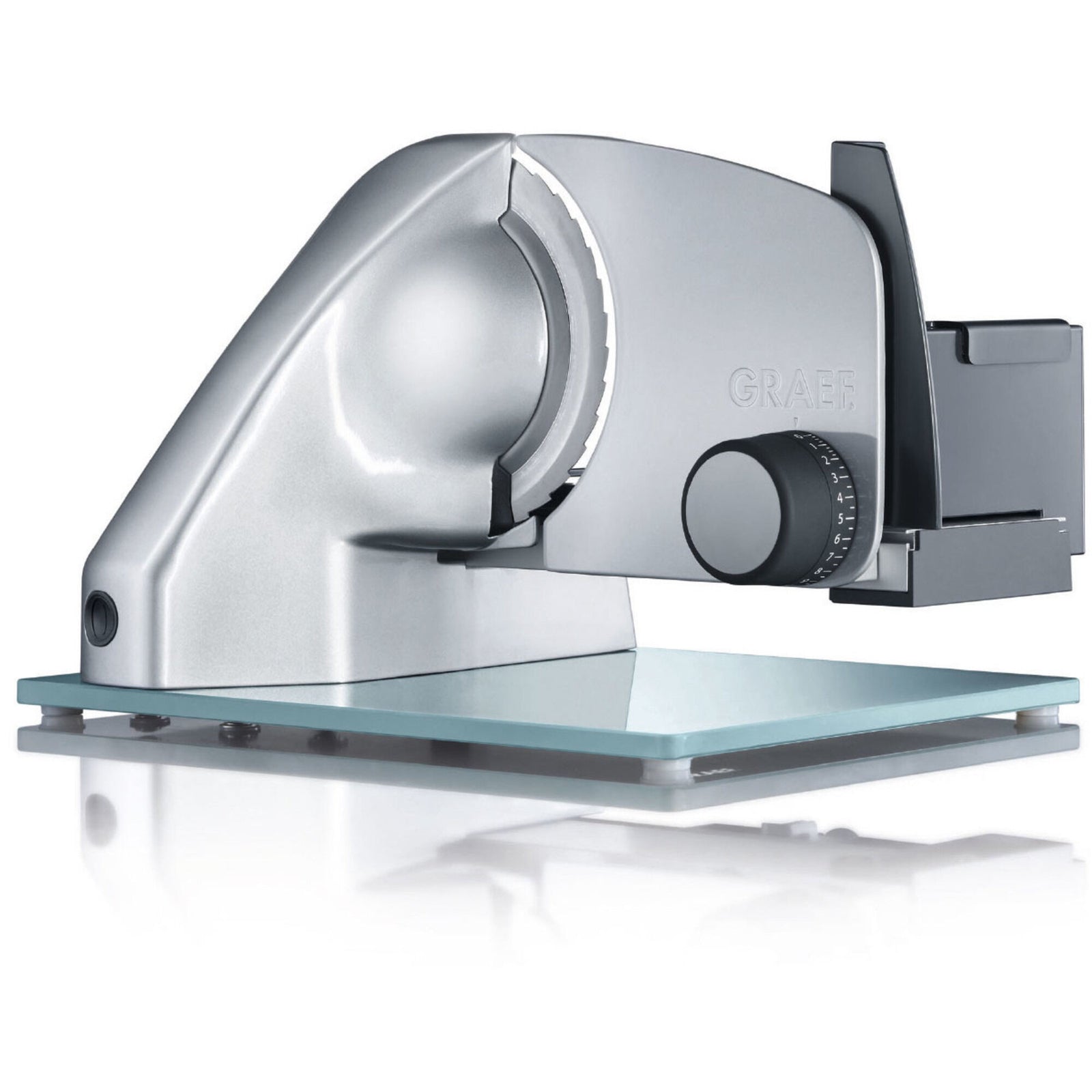 Graef Graef V20 Vivo pålægsmaskine – billede i brug (Pålægsmaskiner)