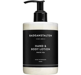 Detaljeret produktbillede af Badeanstalten Hånd- og Bodylotion Hvid The. 300 ml på tilbud