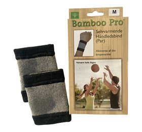 Produktbillede af Håndledsbind Selvvarmende Str: M Bamboo Pro på tilbud