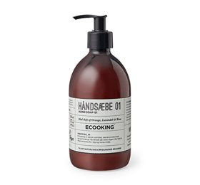 Produktbillede af Ecooking Håndsæbe 01 m. orange & lavendel 500ml. på tilbud