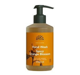 Detaljeret produktbillede af Urtekram Håndsæbe Spicy Orange Blossom 300ml. på tilbud