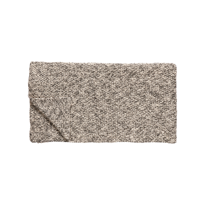 Hübsch Interiør Curl - Håndstrikket plaid, bomuld, sort/natur ❤ Stort online udvalg i Hübsch Interiør ❤ Billig fragt og hurtig levering 2 - 5 hverdage ❤ Varenummer: BYH-950588 / Ean: 5712772065396 på lager - Udsalg på Plaider og sengetæpper - Over 360 kendte mærker på udsalg
