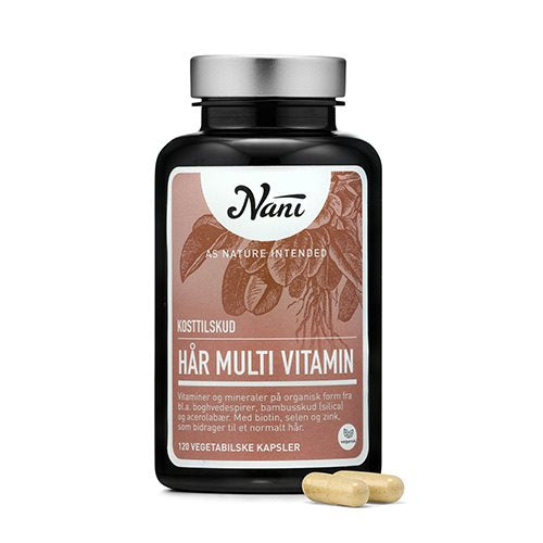 Produktbillede af Nani Hår Multi Vitamin 120 kapsler på tilbud
